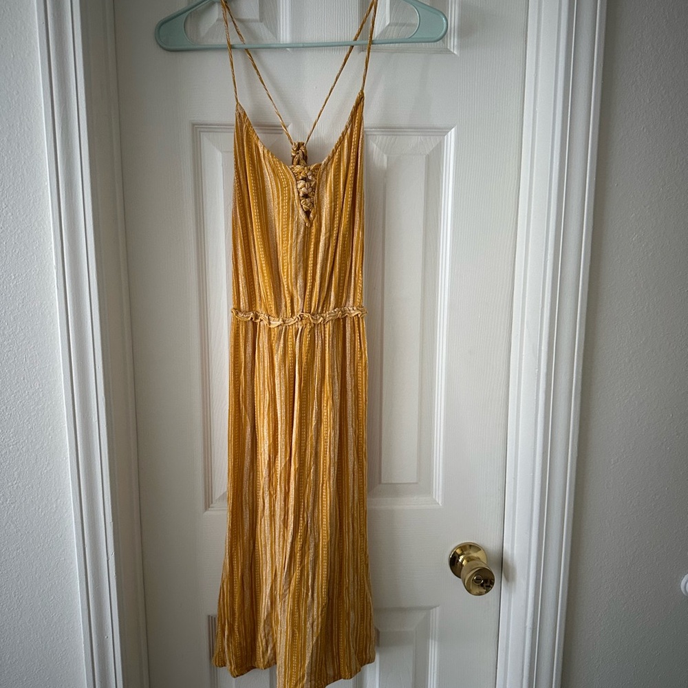 Xhilaration Mustard Yellow Dress